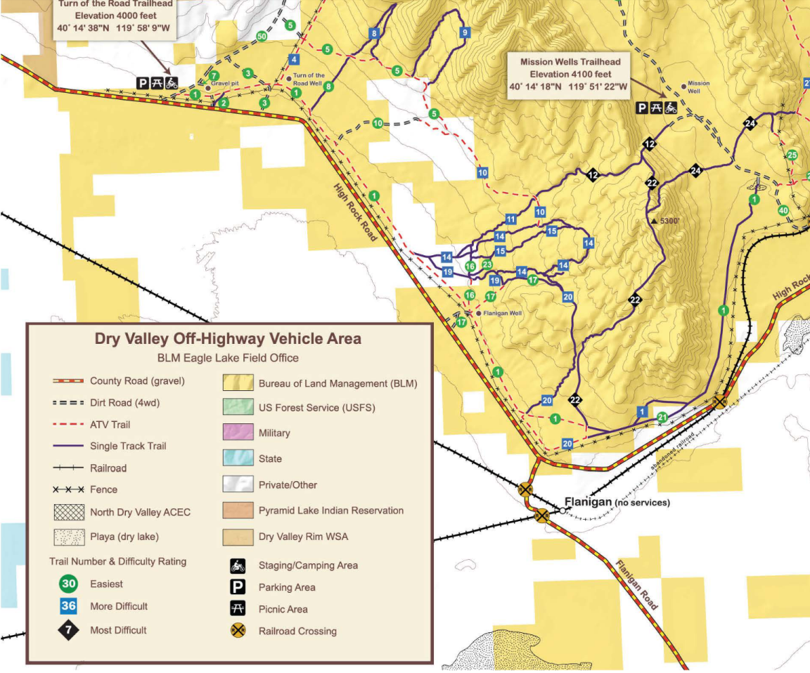 Dry Valley OHV area
